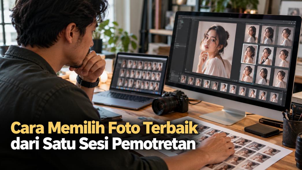 Cara Memilih Foto Terbaik dari Satu Sesi Pemotretan